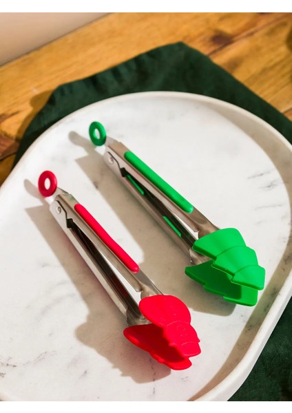 Baskılı Yılbaşı Temalı Maşa Seti 2'li modelleri