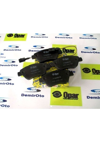 77365857E Fren Balata Takimi Ön Çift Fisli Linea-Fiorino Opar 220843832