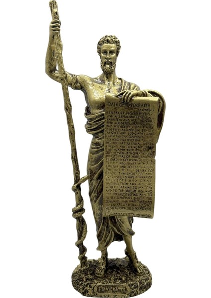 Hipokrat Biblo 25 cm Heykel Dekor Hediyelik Eşya indirimleri