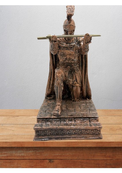 Roma Askeri Lejyoner Biblo 20 cm Mitolojik Kahraman Heykel Dekor Hediyelik Eşya