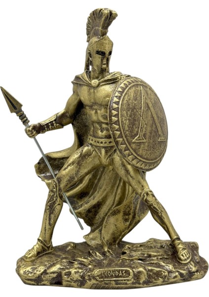 Leonidas Biblo 20 cm Mitolojik Kahraman Heykel Dekor Hediyelik Eşya indirimleri