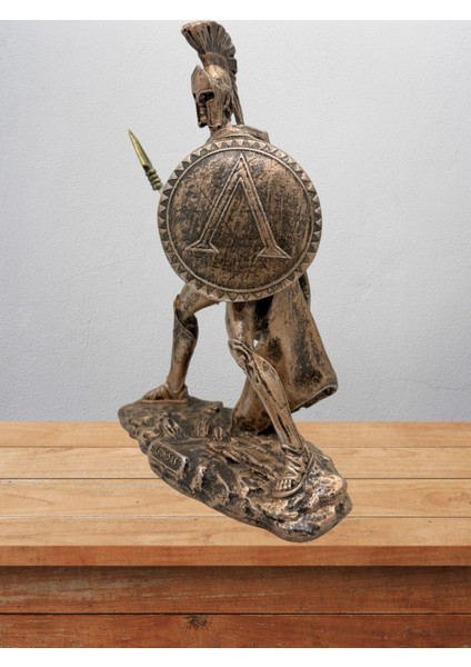 Leonidas Biblo 20 cm Mitolojik Kahraman Heykel Dekor Hediyelik Eşya modelleri