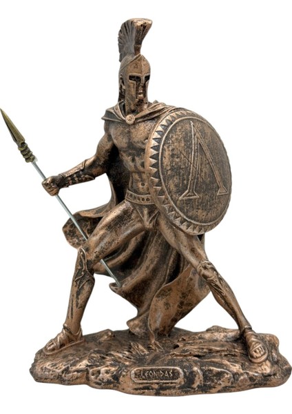 Leonidas Biblo 20 cm Mitolojik Kahraman Heykel Dekor Hediyelik Eşya indirimleri