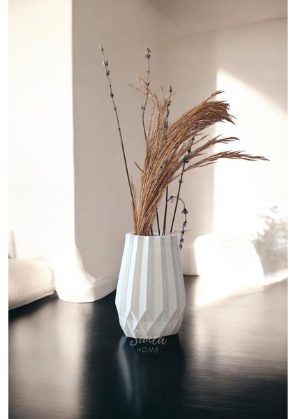 3'lü Minimal Bohem Vazo Set, Iskandinav Dekoratif Mini Vazo Set