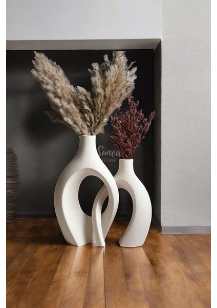 Dekoratif 2'li Sevgili Sarmaşık Vazo, Pinterest Bohem Vazo fırsatları