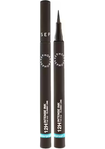 12H Intense Ink Felt Liner Classic Line - Yoğun ve Hassas Keçe Uçlu Eyeliner