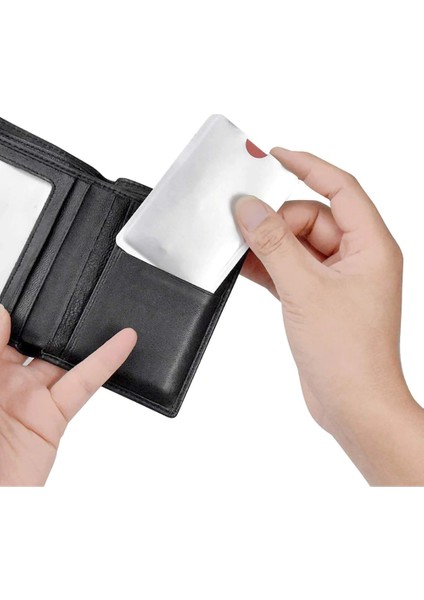 Manyetik Kredi Kartı Koruyucu Temassız Engelleyici Rfid Alüminyum 10 Adet fırsatları
