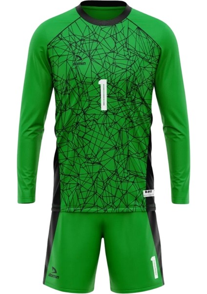 Erkek Uzun Kol Yeşil Maç Futbol Kaleci Forması Goalkeeper Jersey Gk TYC83E7B5A55B23D08