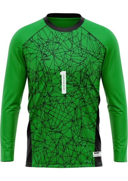 Erkek Uzun Kol Yeşil Maç Futbol Kaleci Forması Goalkeeper Jersey Gk TYC83E7B5A55B23D08