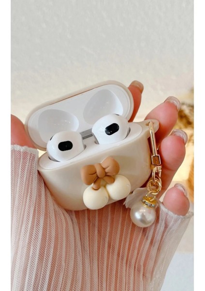 Airpods 4. Nesil (2024) Uyumlu Silikon Sevimli Figürlü Kılıf