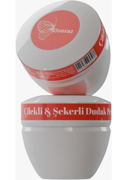 Çilekli Dudak Peelingi
