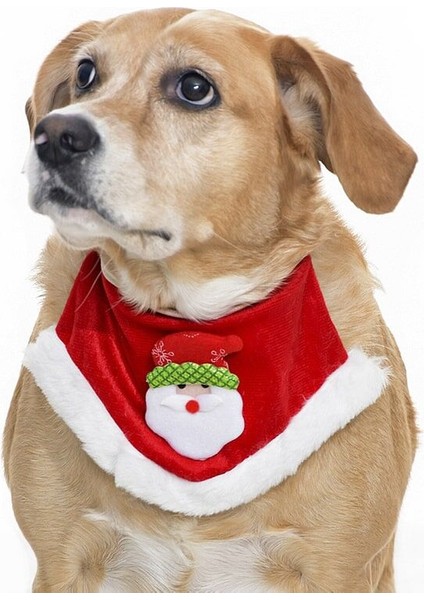 Küçük Orta ve Büyük Irk Köpekler Için Santa Bandana fiyatları