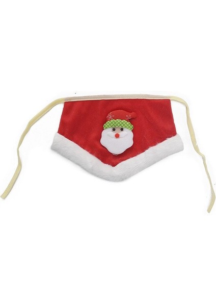 Küçük Orta ve Büyük Irk Köpekler Için Santa Bandana modelleri