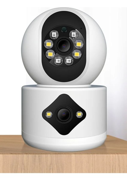 320 Derece Dönebilen Wifi Bağlantılı Uzaktan Izlenebilir Güvenlik Kamerası Ip Kamera Güvenlik