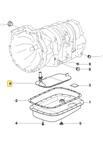 Bmw Uyumlu E46 E83 ve Z3 Otomatik Şanzuman Filtresi modelleri