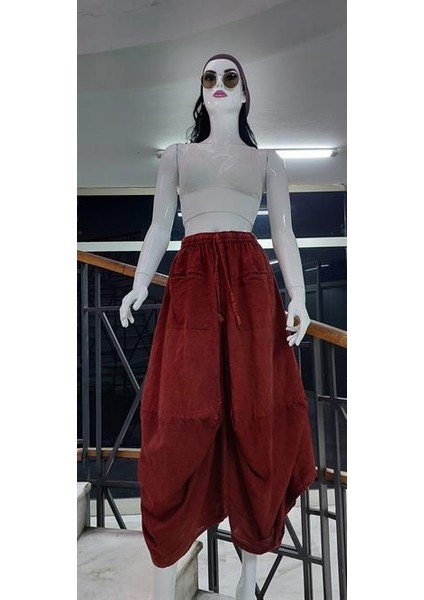 Hint Etnik Cepli Taşlanmış Şalvar Etek (95 Cm) fırsatları