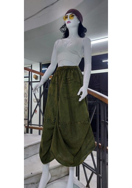 Hint Etnik Cepli Taşlanmış Şalvar Etek (95 Cm) fiyatları