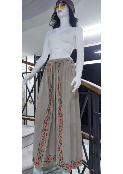 Otantik Nakış İşlemeli Harem Şalvar Pantolon(102 CM)