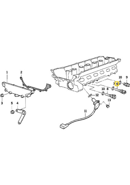 Bmw Uyumlu M10-20-40-42-43-50-51 Motor Hella Hararet Müşürü 12621710512 fırsatları