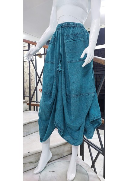 Hint Etnik Cepli Taşlanmış Şalvar Etek (95 Cm) fiyatları