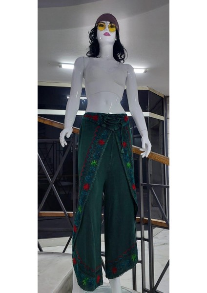 Otantik Nakış İşlemeli Harem Şalvar Pantolon (100 CM)