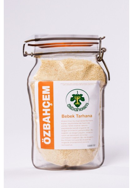 Özbahcem Bebek Tarhana 1000 gr (Tuzsuz Ek Gıdaya Uygun)