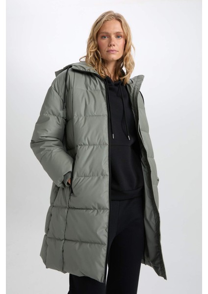 Regular Fit Kapüşonlu Fermuarlı Cepli Parka D5953AX24WN indirimleri
