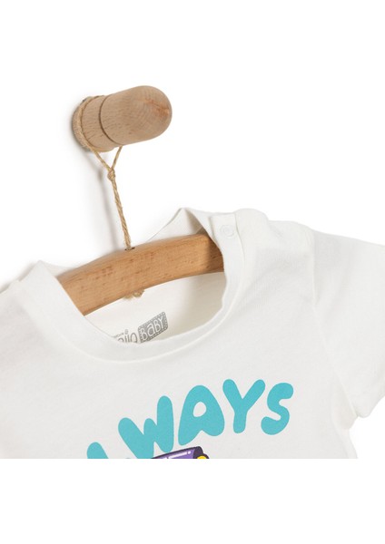 Basic Erkek Pizza Baskılı T-Shirt Erkek Bebek fiyatları