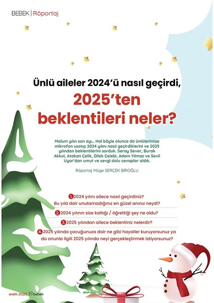 Dergisi Aralık 2024