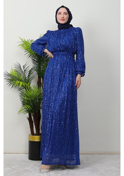 Işılay Tesettür Abiye Saks