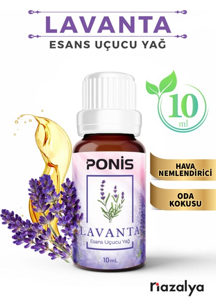 Hava Nemlendiriciler Için Uçucu Oda Koku Yağı Esansiyeli Lavanta 10 Ml.