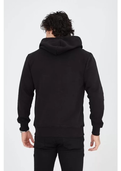 By Kea Tam Fermuarlı Kapşonlu Sweatshirt - Siyah fiyatları