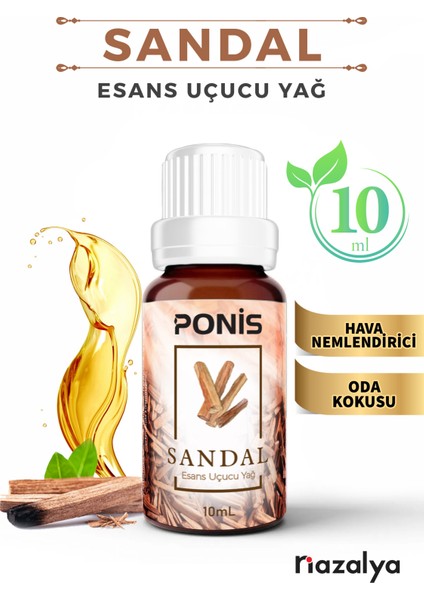 Hava Nemlendiriciler Için Uçucu Oda Koku Yağı Esansiyeli Sandal 10 Ml.