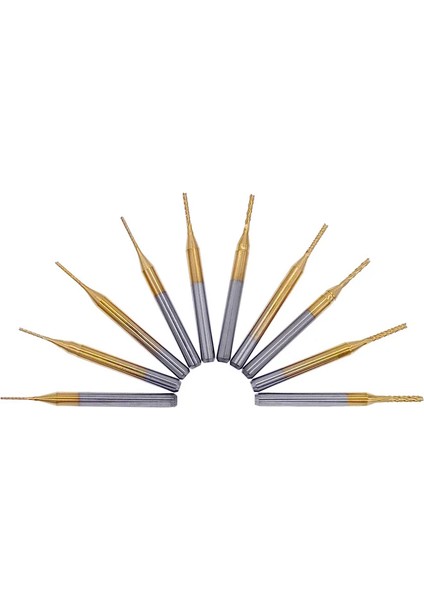 Huhao 1 Adet 3.175MM Shank Freze Kesicisi Arac Mikroı Cnc Gravür Yönlendirici Bit Karbür End Mill Yönlendirici Bit Ahşap Mdf 3.175X1.5X1 modelleri