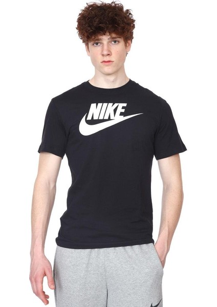 M Nsw Tee Icon Futura Erkek Siyah T-shirt - AR5004-010 fiyatları