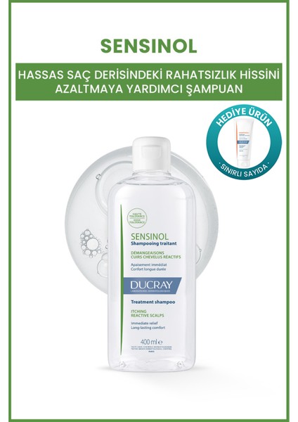 Sensinol Hassaslaşmış Saç Derisi Şampuanı 400 ml x Anaphase Şampuan 100 ml