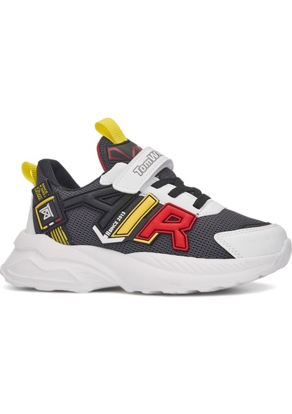 Günlük Erkek Kız Çocuk Sneaker Lastik Bağcıklı Cırtlı Hafif Nefes Alabilen Spor Ayakkabı 080