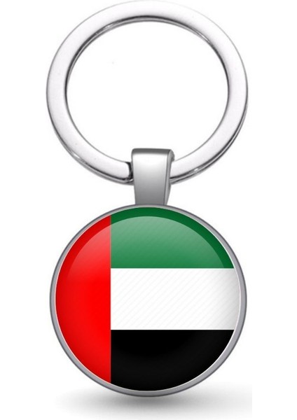 Birleşik Arap Emirlikleri United Arab Emirates Bayrağı Anahtarlık Bayrak Ülke Anahtarlığı
