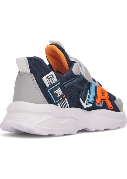 Günlük Erkek Kız Çocuk Sneaker Lastik Bağcıklı Cırtlı Hafif Nefes Alabilen Spor Ayakkabı 080 fırsatları