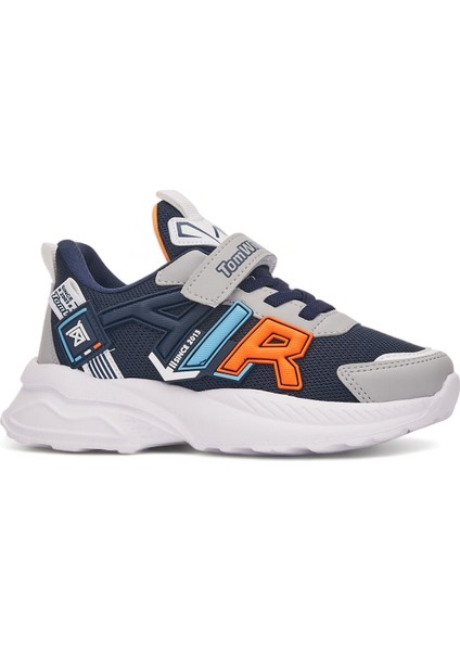 Günlük Erkek Kız Çocuk Sneaker Lastik Bağcıklı Cırtlı Hafif Nefes Alabilen Spor Ayakkabı 080