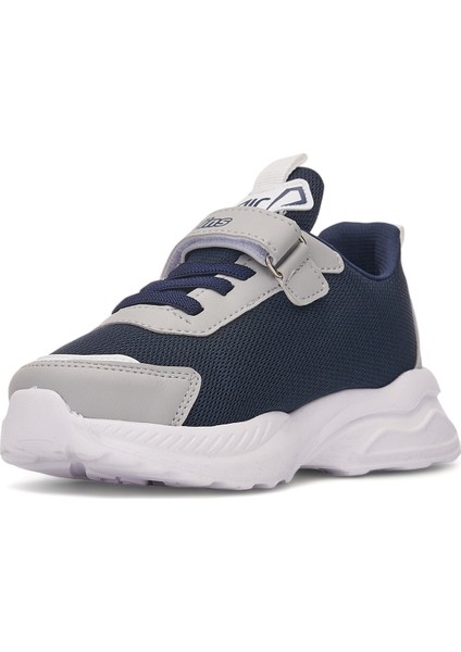 Günlük Erkek Kız Çocuk Sneaker Lastik Bağcıklı Cırtlı Hafif Nefes Alabilen Spor Ayakkabı 080