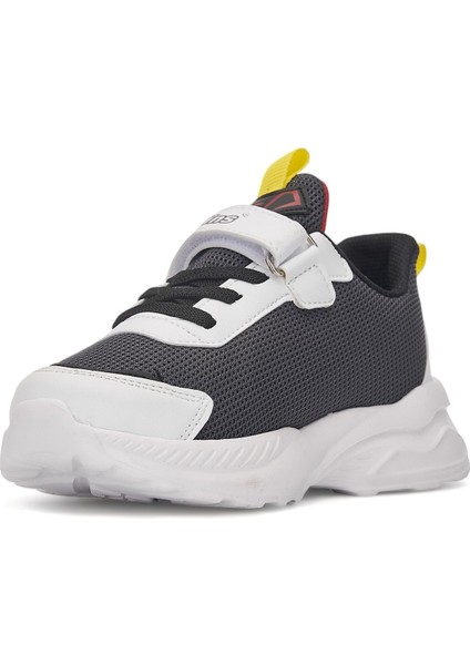 Günlük Erkek Kız Çocuk Sneaker Lastik Bağcıklı Cırtlı Hafif Nefes Alabilen Spor Ayakkabı 080