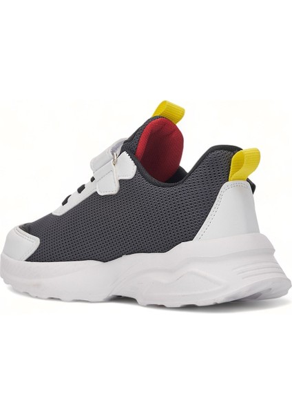 Günlük Erkek Kız Çocuk Sneaker Lastik Bağcıklı Cırtlı Hafif Nefes Alabilen Spor Ayakkabı 080