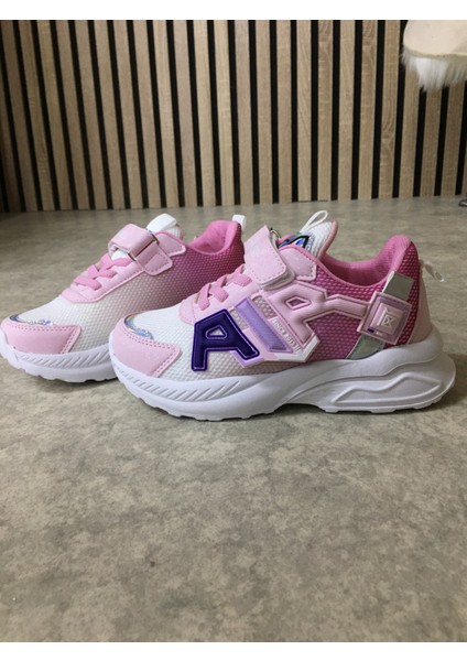 Günlük Erkek Kız Çocuk Sneaker Lastik Bağcıklı Cırtlı Hafif Nefes Alabilen Spor Ayakkabı 080 fiyatları