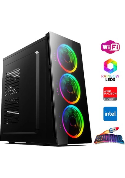 Intel I5 3n 16GB 1tb SSD 4gb RX550 Masaüstü Oyun Bilgisayarı