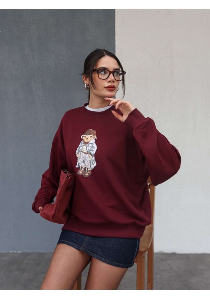 Bisiklet Yaka Teddy Bear Sweat fiyatları