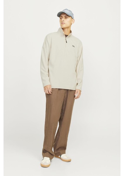 Jack&jones Erkek Yarım Fermuar Polar Jjecorp 8490 modelleri