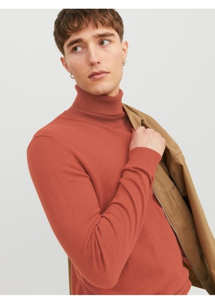 Jack&jones Erkek Kazak Jjeemil Knit Roll Neck 7417