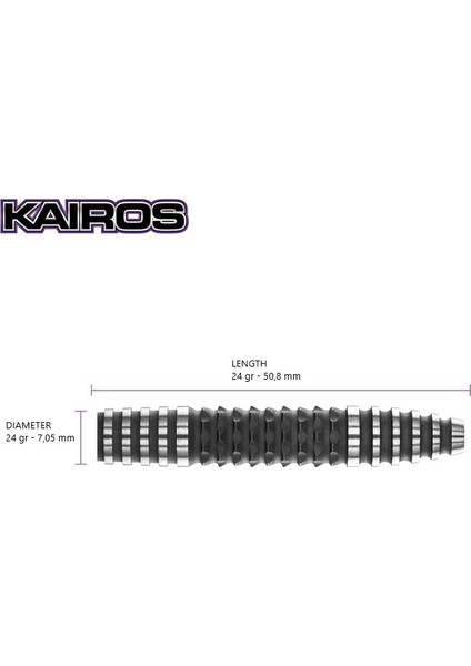 Kairos 2 %90 Tungsten Çelik Uçlu Dart Oku modelleri