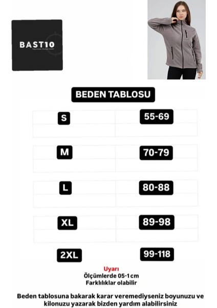 Kadın Erkek Outdoor Cepli Tam Fermuarlı Polar fırsatları